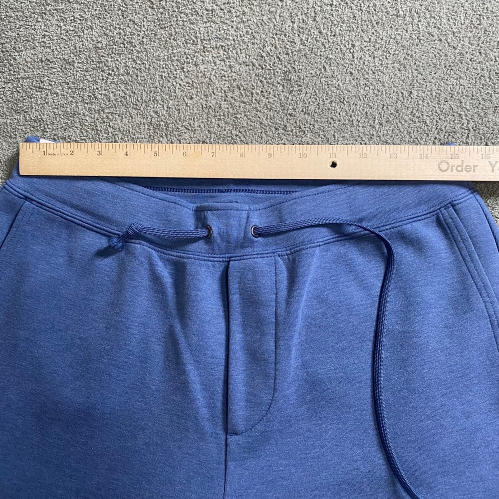 Polo Ralph Lauren Jogger Sweatpants Mens Medium Blue Heather Pony Logo Tapered - Picture 5 of 8